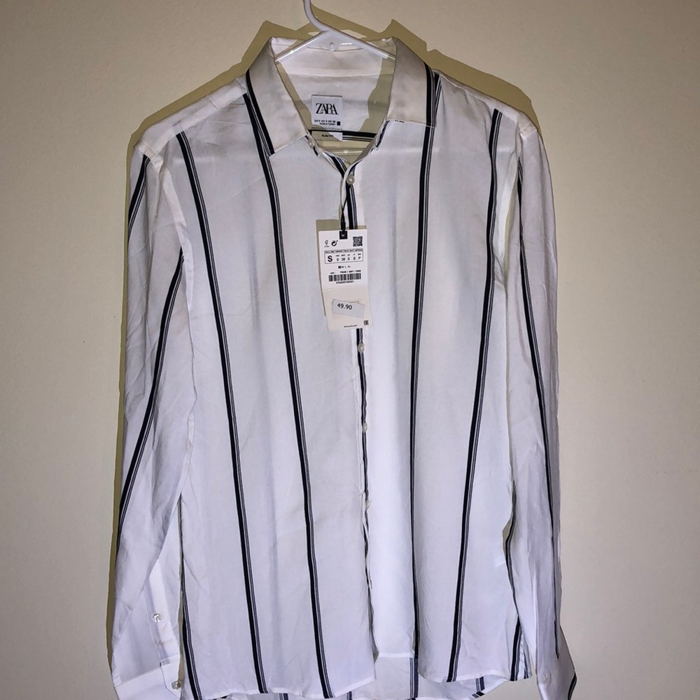 Men’s Zara casual button down, NWT!